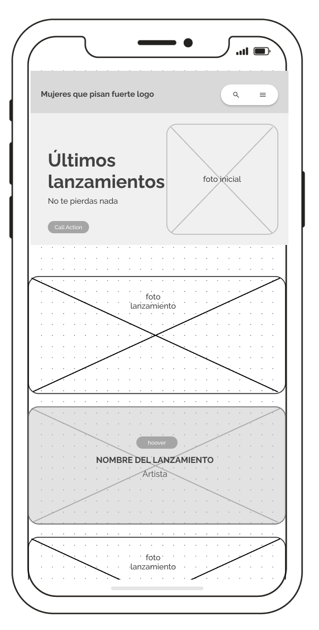 Boceto ultimos lanzamientos